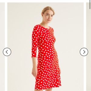 Theodora Ponte Dress NEW - Boden - Polka Dots